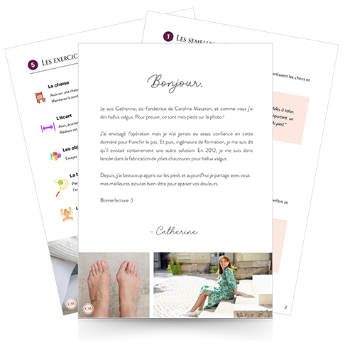 Guide 5 conseils hallux valgus